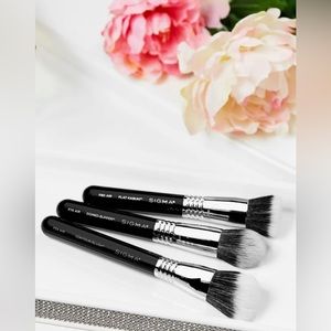 SIGMA BEAUTY Highlight And Contour Trio Brush Set